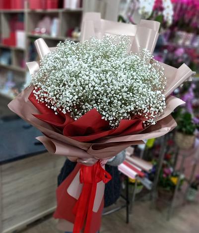 Букет цветов из: Гипсофила в Ащерино