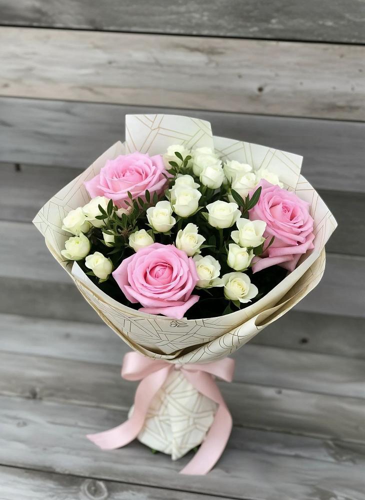 Букет цветов из: Розы в Ащерино