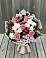 Букет цветов из: Альстромерии, Гвоздики, Розы и Хризантемы в Ащерино
