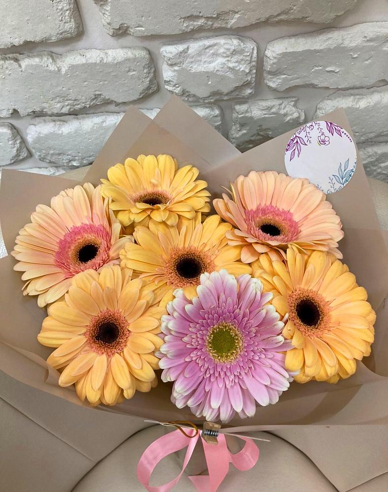 Букет цветов из: Герберы в Ащерино