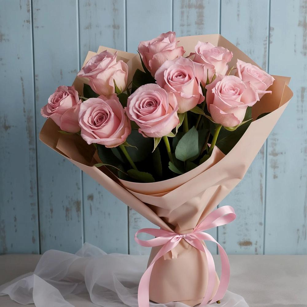 Букет цветов из: Розы в Ащерино