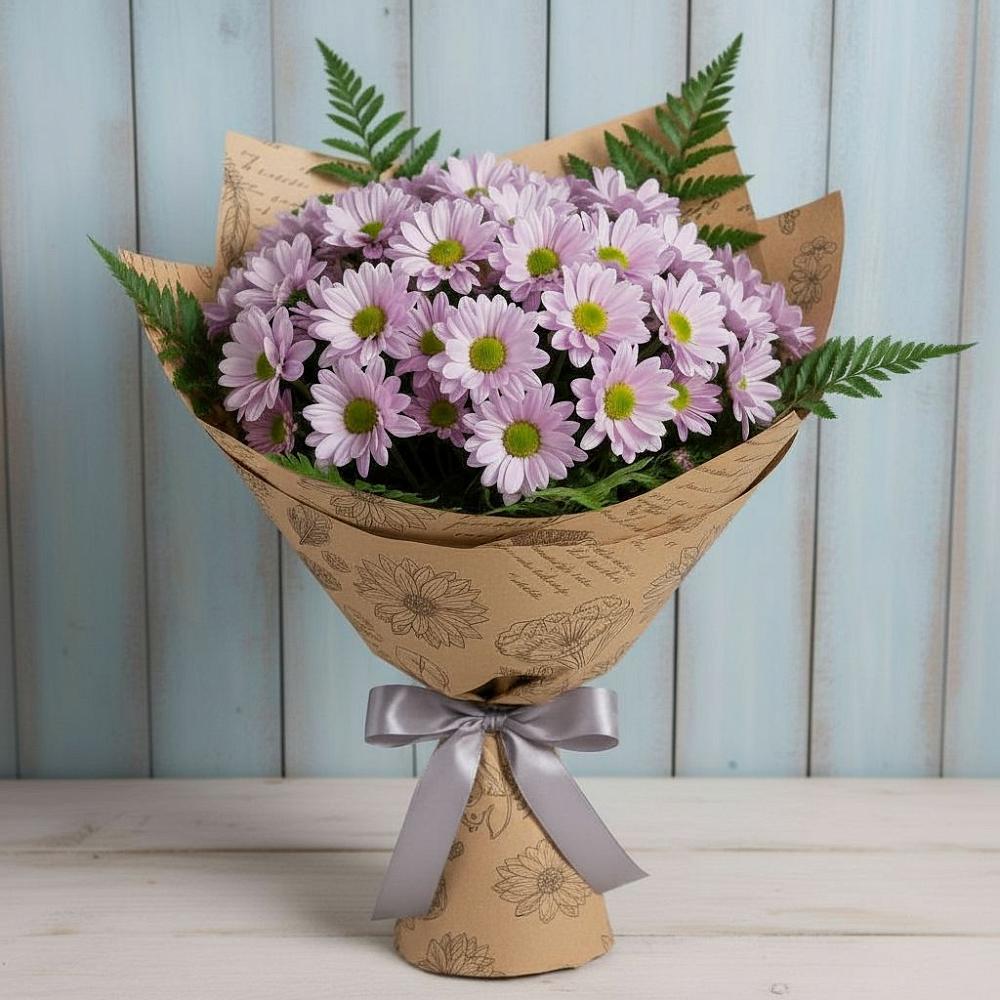 Букет цветов из: Хризантемы в Ащерино