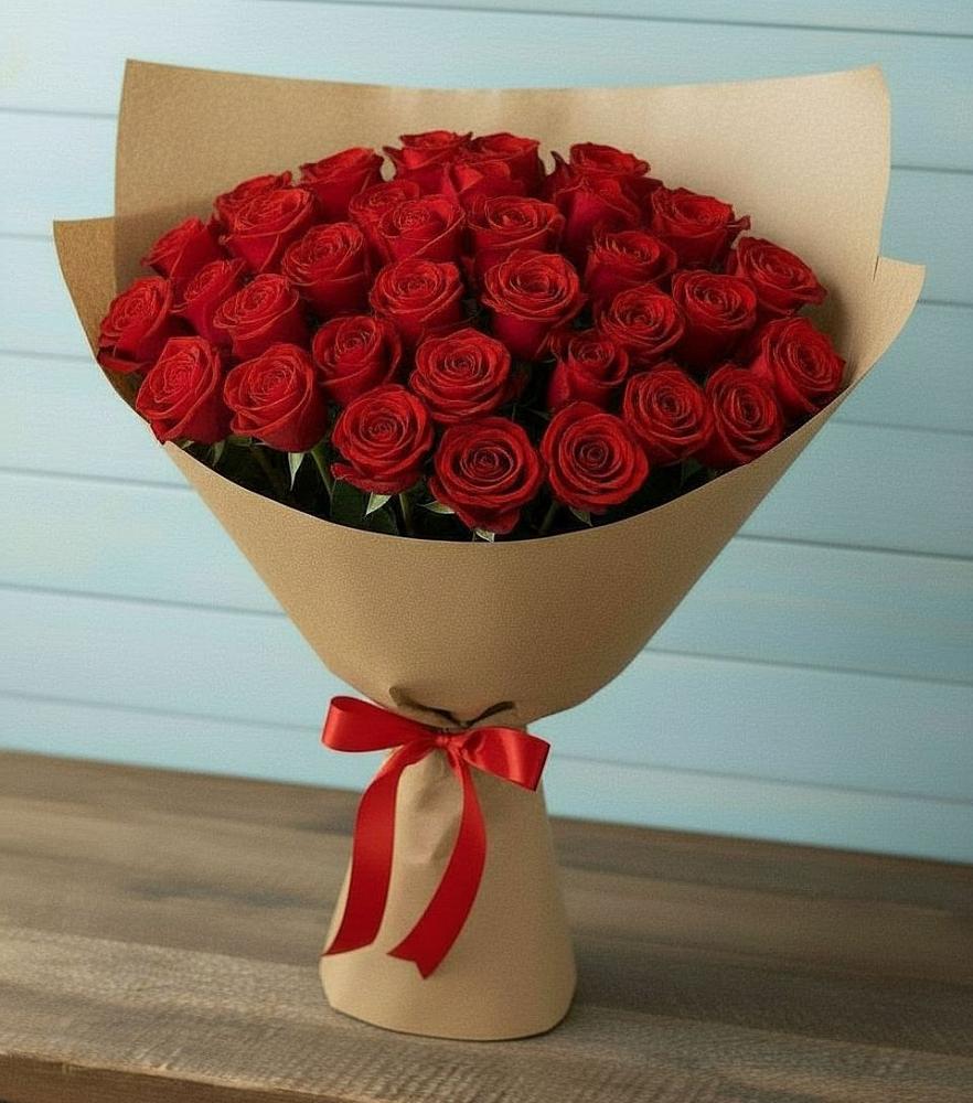 Букет Красные розы Милано в Ащерино