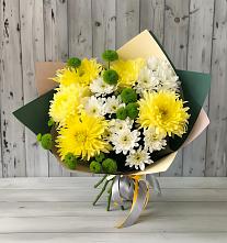 Букет цветов из:  Хризантемы в Ащерино