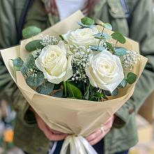 Букет цветов из:  Розы в Ащерино