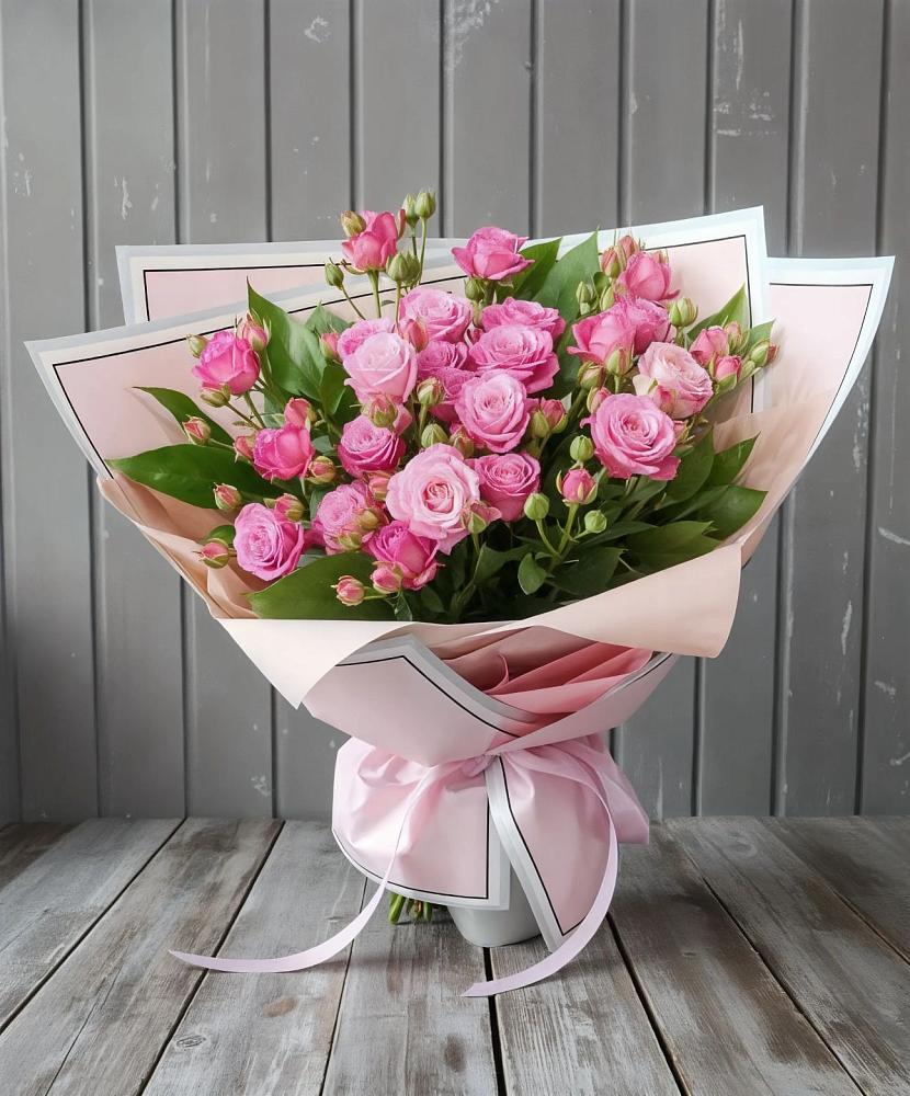 Букет Розовый кустик в Ащерино