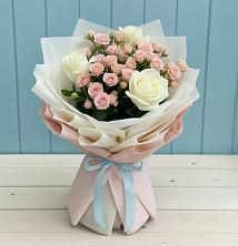 Букет цветов из:  Розы в Ащерино