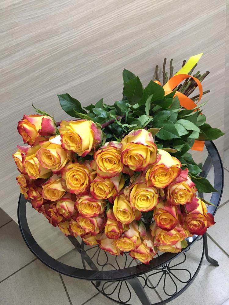 Букет Желтые розы в Ащерино