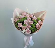 Букет цветов из:  Розы и Хризантемы #REPLACE_PRED# Ащерино