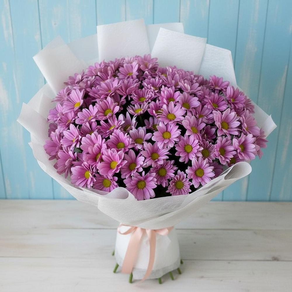 Букет цветов из: Хризантемы в Ащерино