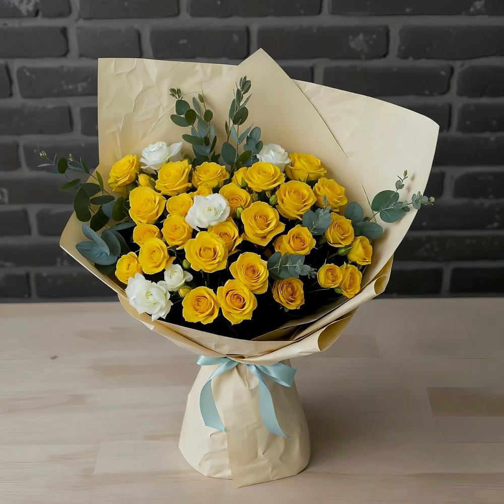 Букет цветов из: Розы в Ащерино