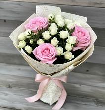 Букет цветов из:  Розы в Ащерино