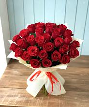 Букет 29 Красных роз в Ащерино