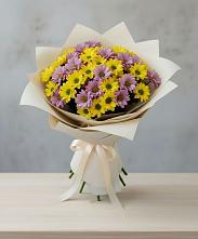 Букет цветов из:  Хризантемы в Ащерино