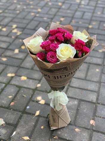 Букет цветов из: Розы в Ащерино