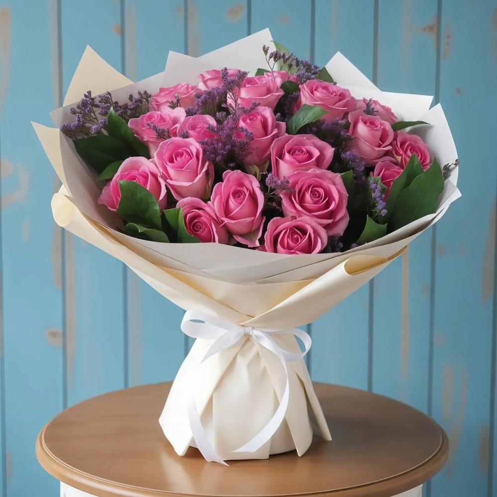 Букет цветов из: Розы в Ащерино