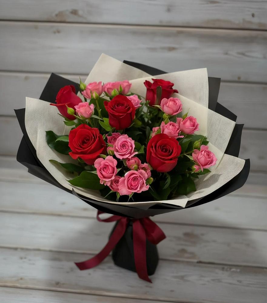 Букет цветов из: Розы в Ащерино