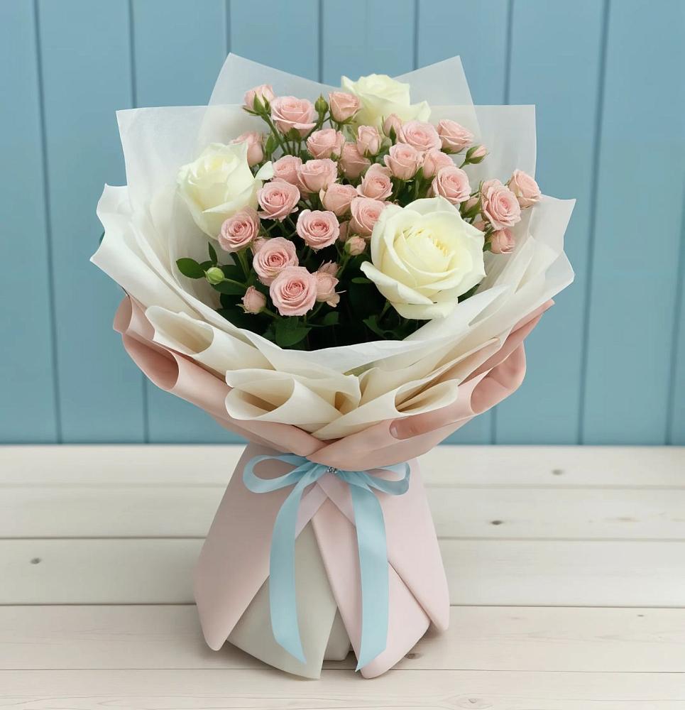 Букет цветов из: Розы в Ащерино