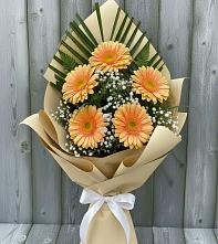 Букет цветов из:  Герберы #REPLACE_PRED# Ащерино