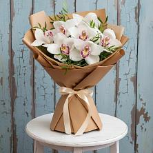 Букет цветов из:  Орхидеи и Розы в Ащерино